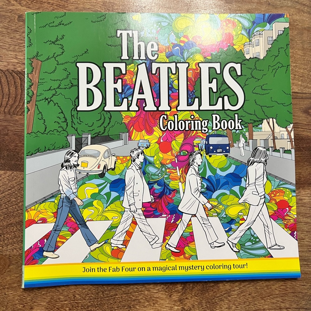 The Beatles Coloring Book  (Trade Paperback:  Coloring Book, Beatles) 2023